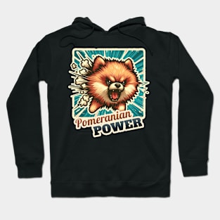 Pomeranian Angry Hoodie